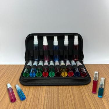 Imagem de Estojo Mostruario de Decants Demostrador para Amostras de 32 Flaconetes Perfumes de 15 a 20ml