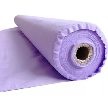 Imagem de TNT Tecido Não Tecido, Lilás, Rolo de 50 Metros x 1,40m, Ideal para Decoração de Festas e Artesanato