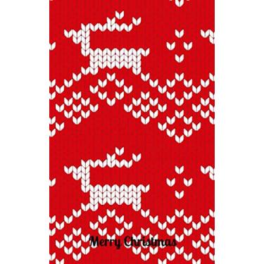Imagem de Merry Christmas: Happy New Year, Blank Lined Notebook,Journal, for Friends,Coworkers,Family,5x8 inches,111 pages, ,to sketch,a new ... with christmas kniting patterns)