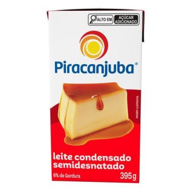 Imagem de Leite Condensado Semidesnatado Piracanjuba Caixa 395g, 1