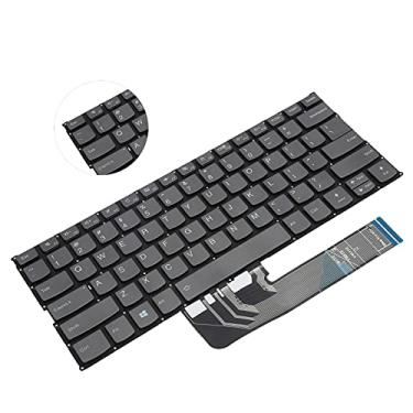 Imagem de XUXHOU Teclado de para Ioga 730, Teclado de Computador Simples e Elegante para Noites Noturnas