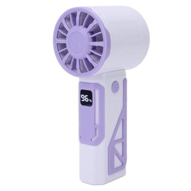Imagem de Generic Ventilador Portátil Recarregável, ABS Comforatble Grip 4000mAh Mini Ventilador Portátil para Escritório (Violeta)
