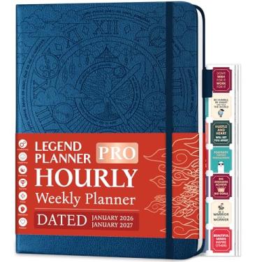 Imagem de LEGEND PLANNER Programação semanal PRO datada (2024-2025) (A4 (21,5 x 28 cm), azul místico: