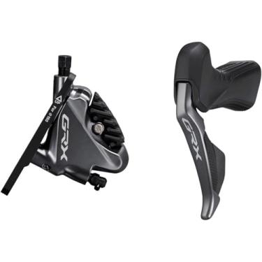 Imagem de Conjunto de freio de disco de bicicleta montado SHIMANO - ST-RX815-KIT, Preto, Left - 2-Speed