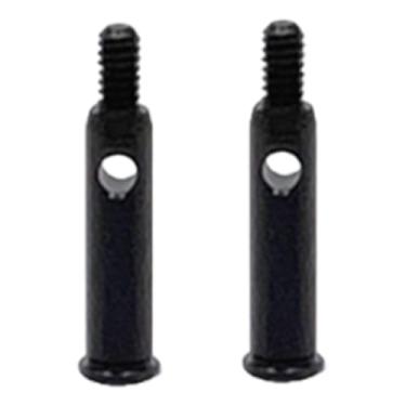 Imagem de Generic 1 par de eixo dianteiro para atualização de carro RC, peça de metal para Wltoys 1:24 244016, acessórios, peças de reposição, instalação rápida