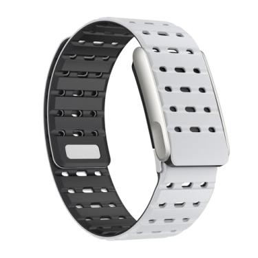 Imagem de Y-Kocos Pulseiras de silicone compatíveis com WHOOP Life – Pulseira de substituição com fecho magnético ajustável macio e respirável para Whoop 5.0 Sleep, acessório para saúde e fitness
