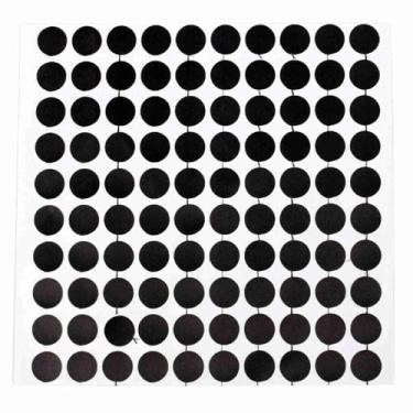 Imagem de Marcadores de mesa de sinuca, adesivos de ponta de bilhar para mesas de sinuca e pub pano de fibra forte, resistente ao desgaste, antiágua, fácil aplicação, garante posicionamento preciso da bola