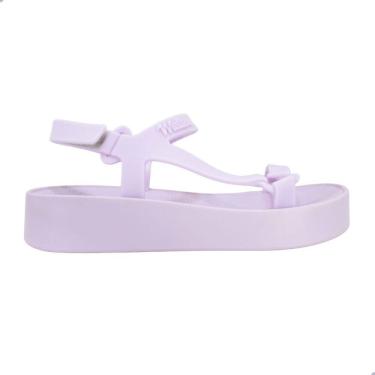 Imagem de Sandália Mini Melissa Sun Downtown Platform I Infantil Lilás