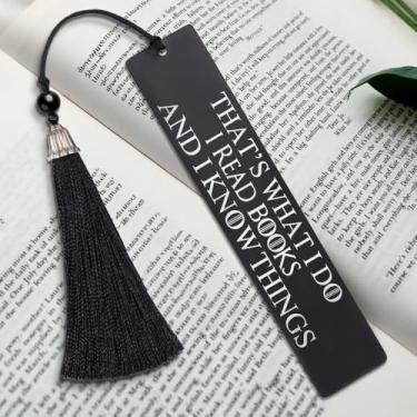 Imagem de Marcador de livro de aço inoxidável, presente de promoção de aposentadoria para homens, mulheres, professores, bibliotecários, bibliófilos, amantes de livros, acessórios engraçados, presentes para