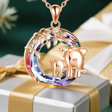 Imagem de Colar de irmãs para mulheres, joias de colares de amizade, presentes de aniversário, Natal, formatura para mãe, esposa, Standard, Metal, Sem Pedra Preciosa