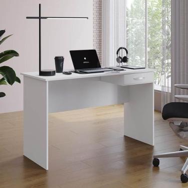 Imagem de Mesa de Escritório com Gaveteiro Susy MB1 - Doce Sonho Móveis, Branco