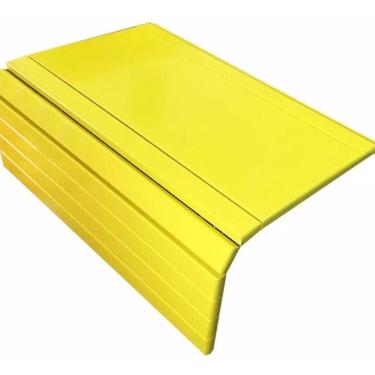 Imagem de Esteira Laqueada Apoio Suporte Sofá Lisa Amarela