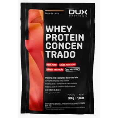 Imagem de Whey Protein 100% Concentrado Sache 30g Sabor Doce de Leite -Dux Human Health-Dux Nutrition