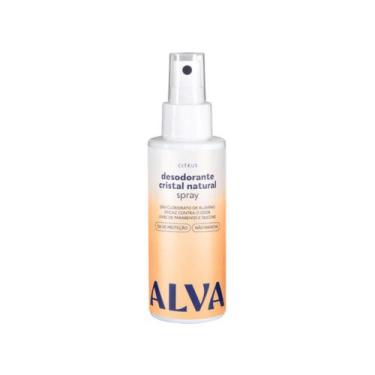 Imagem de Desodorante Spray Cristal Vegano 120ml Alva, Citrus