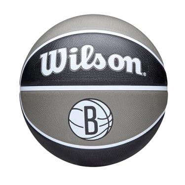 Imagem de Wilson NBA Team Tribute Basketball - Tamanho 18-75 cm, Brooklyn Nets