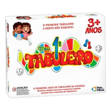 Imagem de Brinquedo Meu Primeiro Tabuleiro Infantil Educativo Criança Colorido C