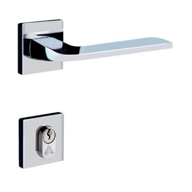 Imagem de Fechadura Entrada Roseta Cromado Ultra Line - Aliança Metalúrgica