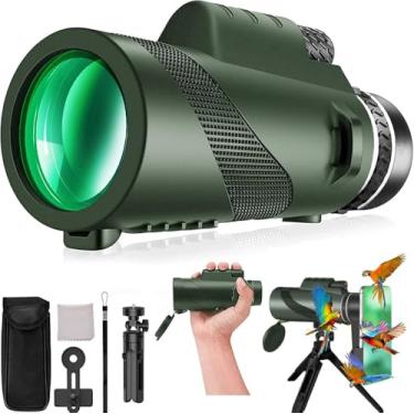 Imagem de Monocular-Telescópio 80 x 100 monóculos de alta potência - KT-Green2