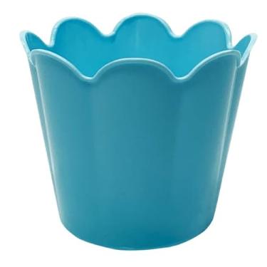 Imagem de CACHEPÔ FLOR MINI - AZUL BEBÊ