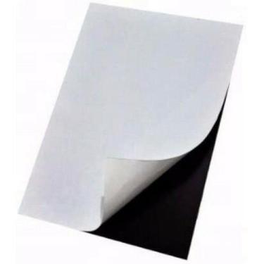 Imagem de Imã manta A4 adesiva Kit