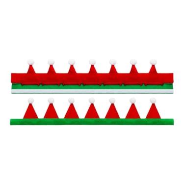 Imagem de Aymzbd 2 para Rédeas de Cavalo, Decoração Natalina para Cavalos, Rédeas Decorativas para Passeios, Festas, Feriados E Cavalgadas, verde e vermelho