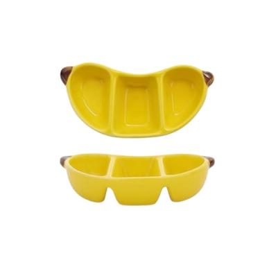 Imagem de Prato De Porcelana Criativo Estilo Coreano Bonito Forma De Frutas Cerâmica Utensílios De Mesa Domésticos Churrasco Panel(A)