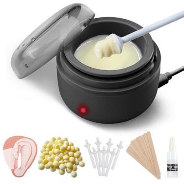 Imagem de Kit de cera SUERBEATY para depilação e nariz para homens 100g