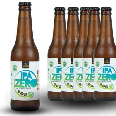 Imagem de Cerveja Campinas Ipa Zero Sem Álcool 355ml - 6 unidades