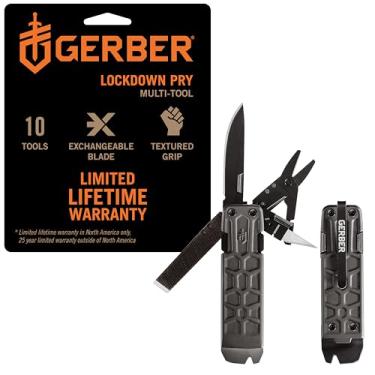 Imagem de Gerber Gear Multiferramenta Lockdown Pry, prata