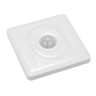 Imagem de Interruptor de Luz com Detector Movimento PIR Fioado ON OFF Automático Sensor IR para Parede