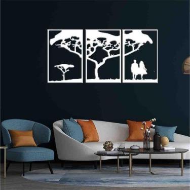 Imagem de Quadro Decorativo Árvore E Casal Vazado - Mdf 3Mm 001 - Decoarts