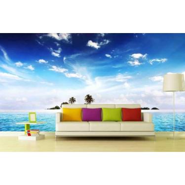 Imagem de Papel de Parede Painel Fotográfico Praia n75 2,00X3,00 - Voce Decorand