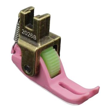 Imagem de Fancyes Calcador de rolo estreito para substituição de calcador universal premium de abertura larga em máquinas de costura industriais de ponto fixo com uma