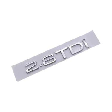Imagem de Emblema Adesivo 3D ABS Para Porta-Malas De Carro Para Audi A3 A4 A5 A6