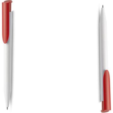 Imagem de Caneta Esferográfica Retrátil, Multicolorido e Rosa, Plástico, Ponta Fina, Estilo Infantil, Cilíndrico, Ergonômico, com Livro de Colorir, 24 Unidades (Kit 2 Vermelho,)