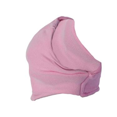 Imagem de Stgfyxgs Protetores de orelha com capuz para cães, cancelamento de ruído, proteção contra trovões e raios, ideais para e banho durante tempestades, Rosa