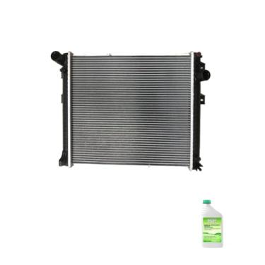 Imagem de Kit Radiador Interc MB 715C/815/915C/1016 Accel + Aditivo Radiador Verde