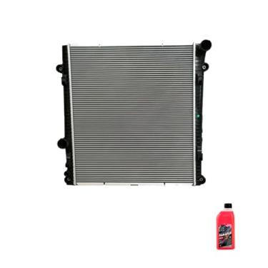 Imagem de Kit Radiador Interc VW 9160/9170/11180 17/22 + Aditivo Paraflu Rosa 1L