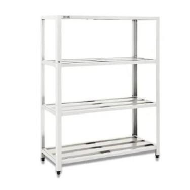 Imagem de Estante Inox 430 Fritomaq 4 Planos Gradeada 120x50x165