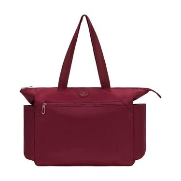 Imagem de PUMA Bolsa Transit, Nylon durável para viagens ou uso diário, com alça de bagagem, brilho rubi