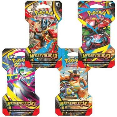 Imagem de Pokémon blister unitario tcg mega evoluçao 1 oficial copag