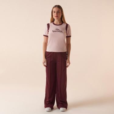 Imagem de Calça Fila Wide Letter Feminina-Feminino