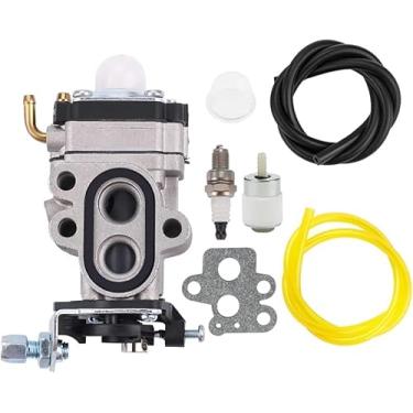 Imagem de Carburador 130BT para Husqvarna 130 BT 530BT Peças de soprador de folhas RedMax EBZ3050RH EBZ3000RHCA 504116101 Carburador com Primer de vela de ignição Kit de filtro de linha de combustível