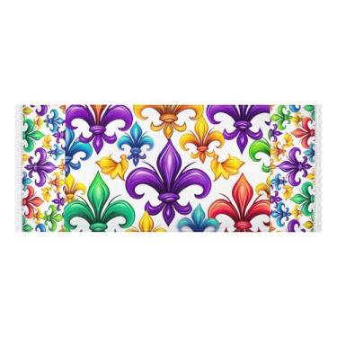 Imagem de Wassud Capas de lavadora e secadora de flores, protetor de lavadora com sacos de armazenamento, capa de geladeira à prova de poeira com bolsos para lavanderia doméstica, cozinha, 120 x 55 cm