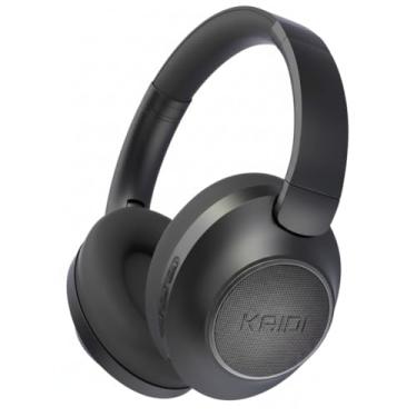 Imagem de Headset Bluetooth 4 Em 1 Fone De Ouvido Sem Fio Com Microfone Vira Caixa De Som Rádio FM Até 40 Horas De Bateria Preto