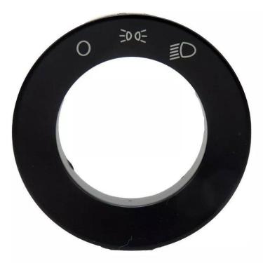 Imagem de Moldura Botão Chave Farol Simples Gol Parati Saveiro G3 G4