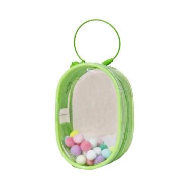 Imagem de Bolsa De Armazenamento Transparente Para Mini Bonecos De Pelúcia, Caix