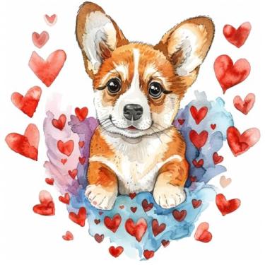 Imagem de Conjunto de 1 capa de almofada decorativa para cães, capa de almofada quadrada para sofá de dia dos namorados, capas de almofada de casa de fazenda ao ar livre para sofá, sala de estar, quarto