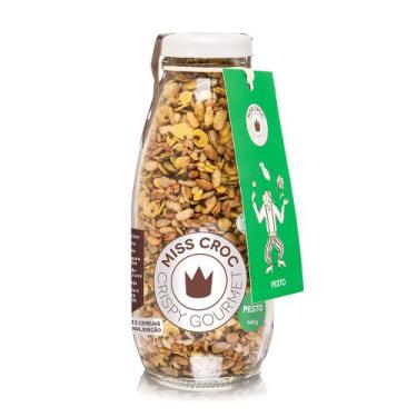 Imagem de Crisp Sabor Pesto Gourmet Vegano Miss Croc 140g