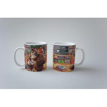Imagem de Caneca Porcelana Gamer Todos Os Personagens de Jogos 325ml